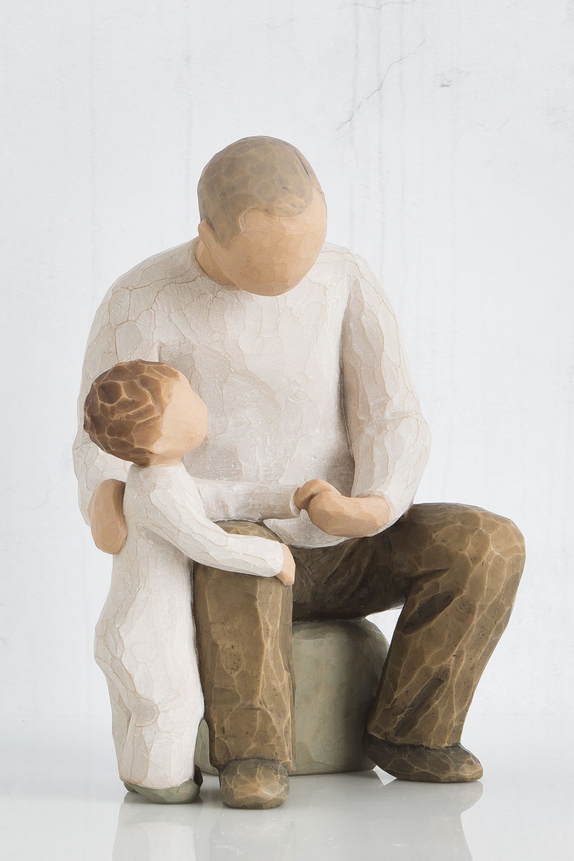 Willow Tree Cream Grandfather Figurine - Image 1 of 4