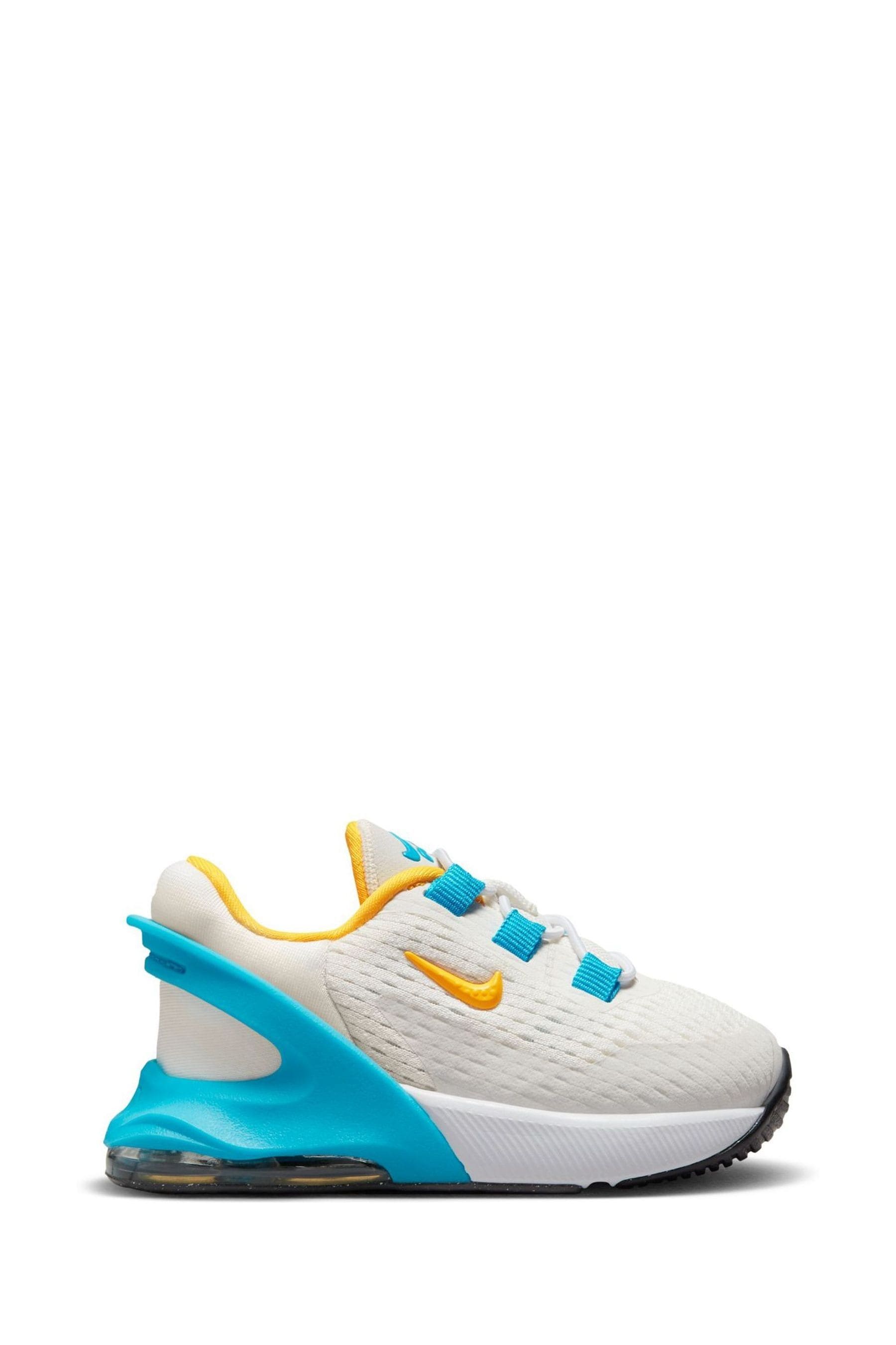 Nike 270 blanche et bleu hot sale