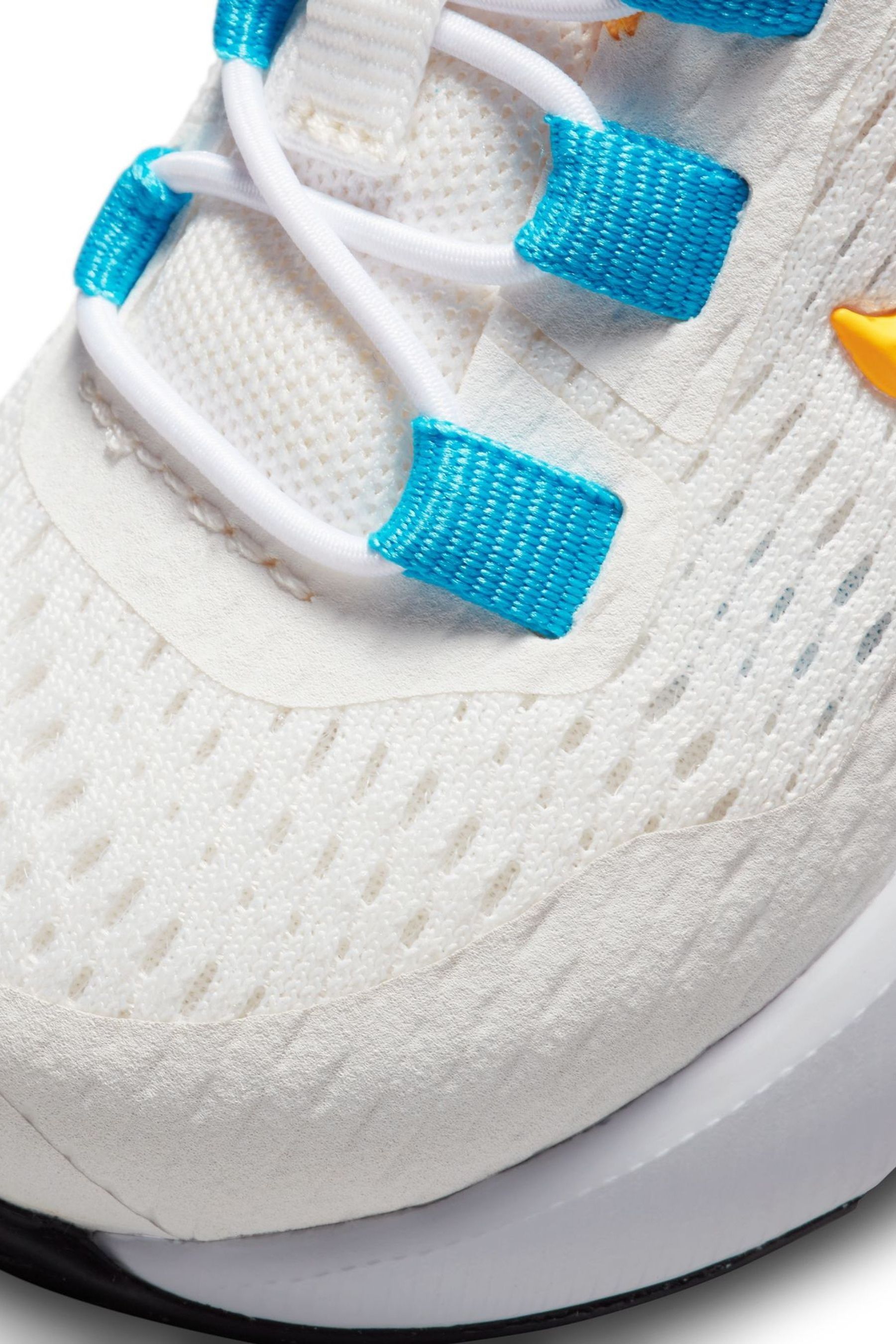 Buy Nike White Blue Air Max 270 GO Infant Trainers from Next Luxembourg