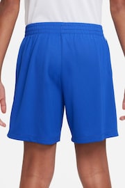 Nike Blue Dri-FIT Multi+ Graphic Training Shorts - Image 2 of 6