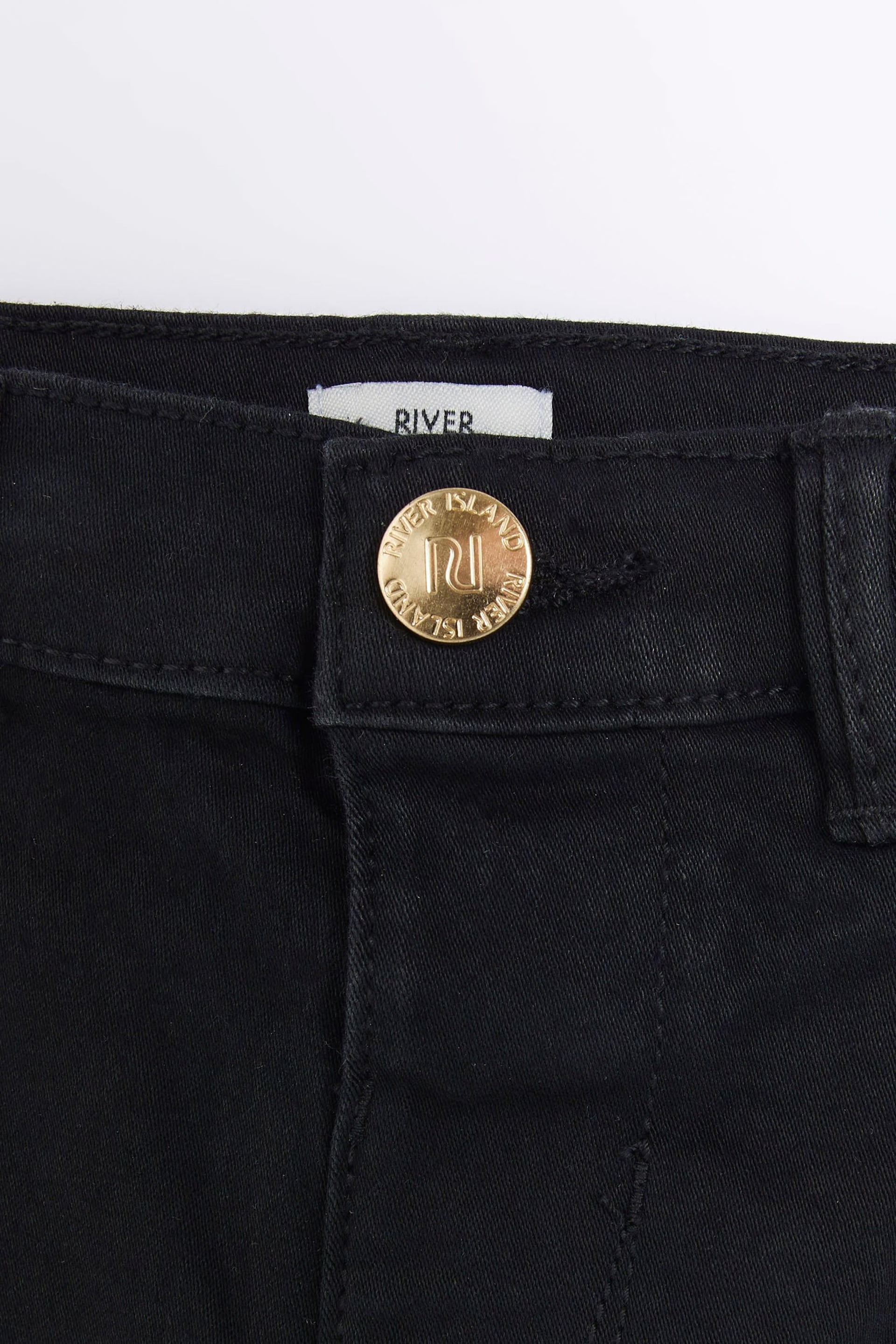 River Island Black Molly Skinny Jeans - Image 3 of 4