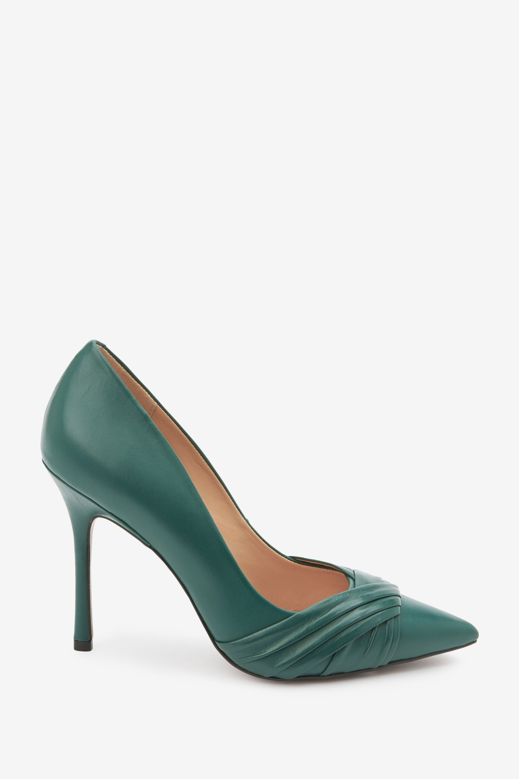 Buy Teal Blue Signature Forever Comfort Twist Court Shoes from Next Ireland