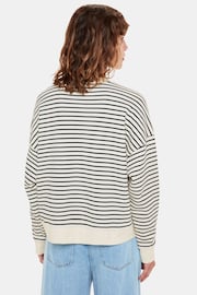 Whistles Stripe White Sweater - Image 2 of 5