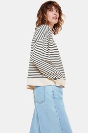 Whistles Stripe White Sweater - Image 4 of 5