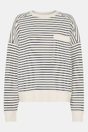 Whistles Stripe White Sweater - Image 5 of 5