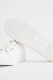 White Extra Wide Fit Forever Comfort® Patent Baseball Trainers - Image 3 of 6