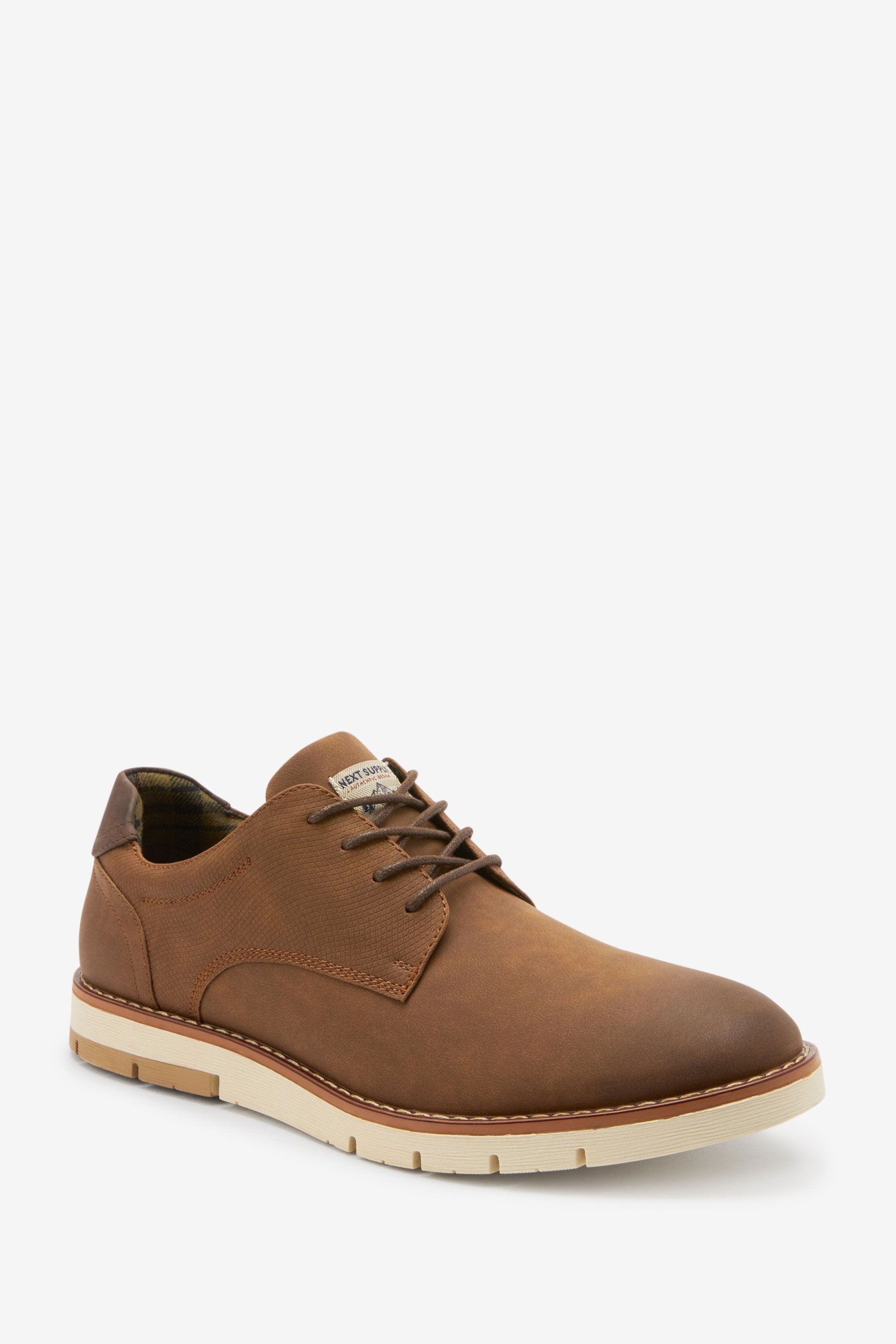 Tan Brown Sports Wedges Shoes - Image 2 of 4