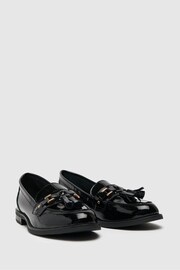 Schuh Liv Patent Tassel 	Black Loafers - Image 2 of 4