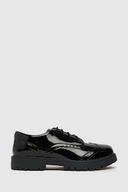 Schuh Loving Patent Brogue Black Shoes - Image 1 of 4