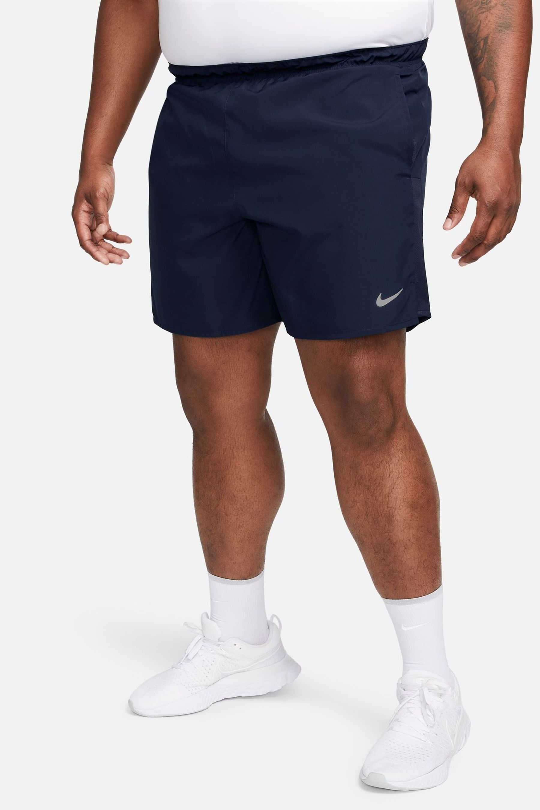 Buy Nike Obsidian 7 Inch Challenger Dri FIT 7 inch Brief Lined Running Shorts from the Next UK online shop