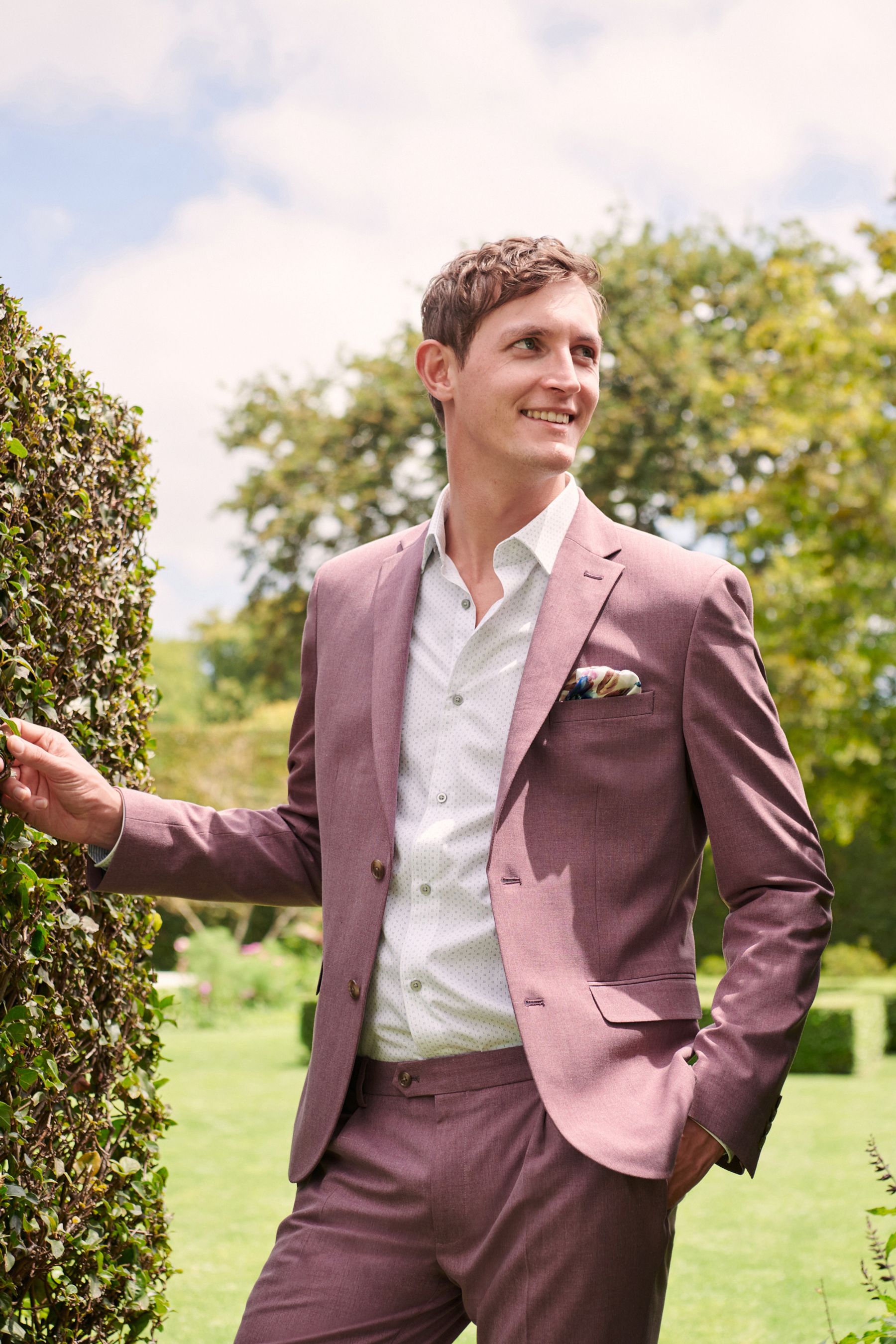 Buy Purple Skinny Motion Flex Stretch Suit Jacket from Next Luxembourg