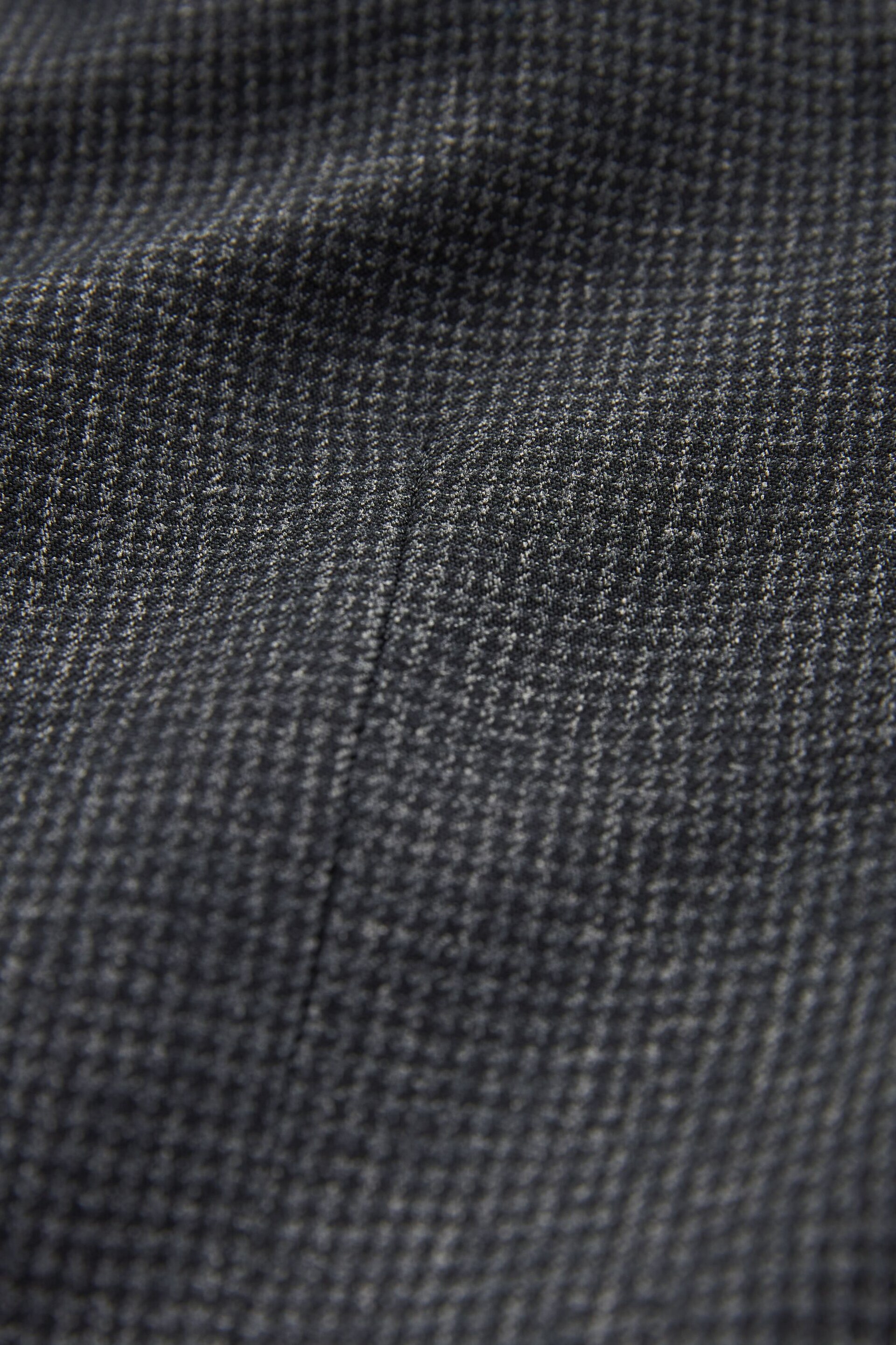 Charcoal Grey Puppytooth Suit Jacket - Image 12 of 13