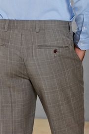 Neutral Signature British Fabric Check Suit: Trousers - Image 6 of 11