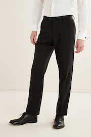 Black Regular Fit Essential Suit Trousers - Image 1 of 8