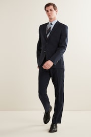 Navy Regular Fit Essential Suit Jacket - Image 2 of 12