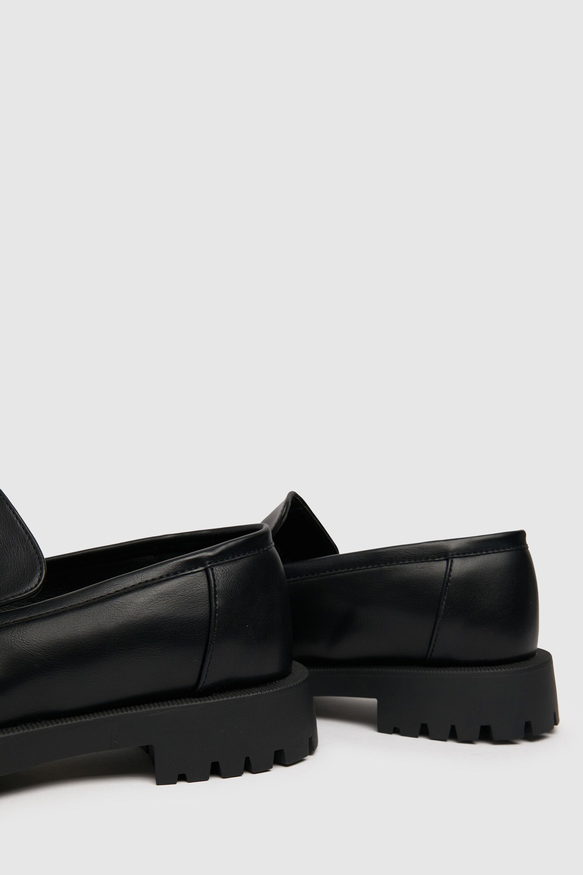 Schuh Wide Fit Lawrence Black Loafers - Image 3 of 4