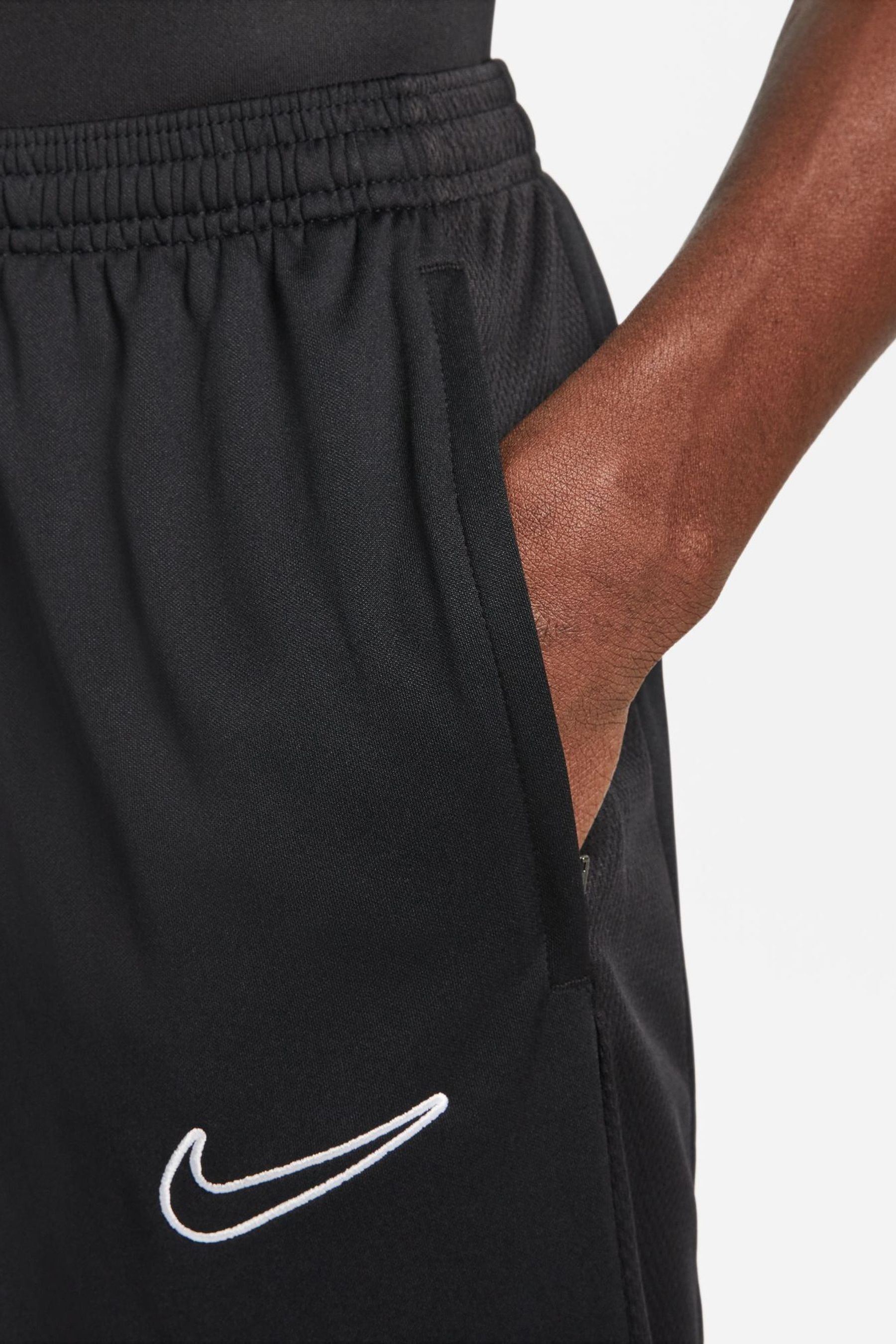 Buy Nike Black Dri FIT Academy Zippered Training Joggers from the Next UK online shop