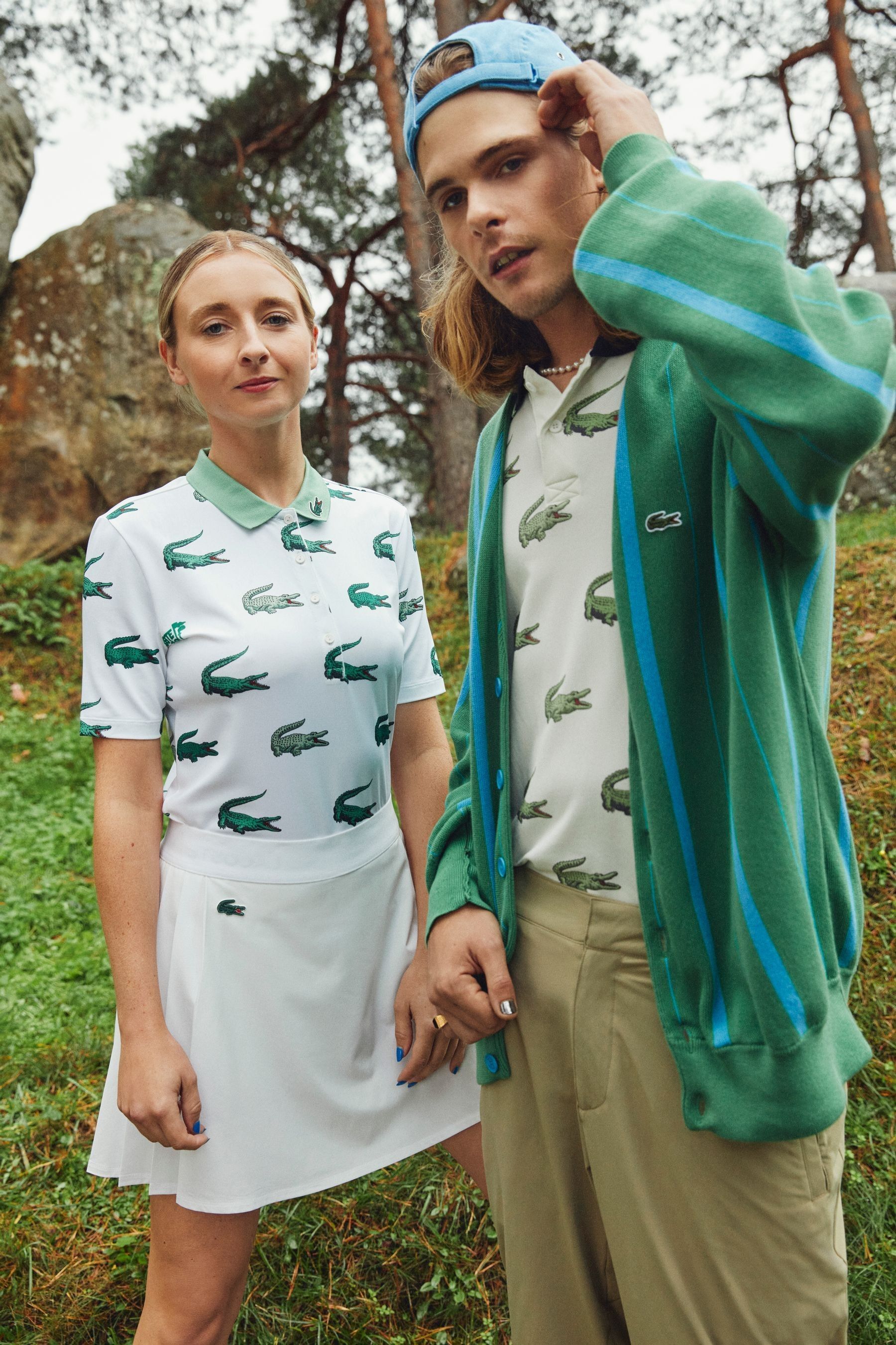 Buy Lacoste Mens Cream Golf Seasonals Polo Shirt from Next Luxembourg