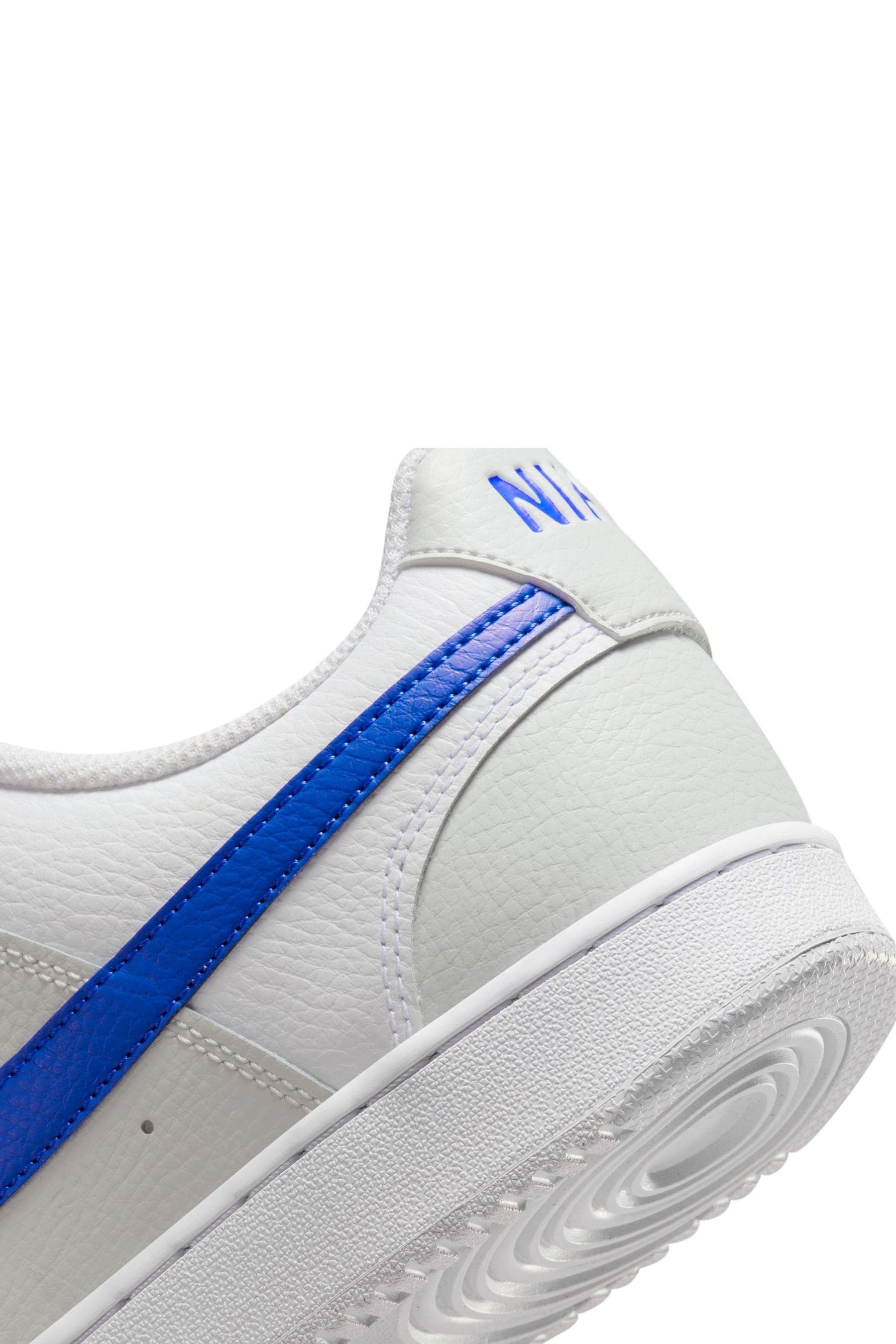 Buy Nike Grey Blue Court Vision Low Trainers from Next Poland