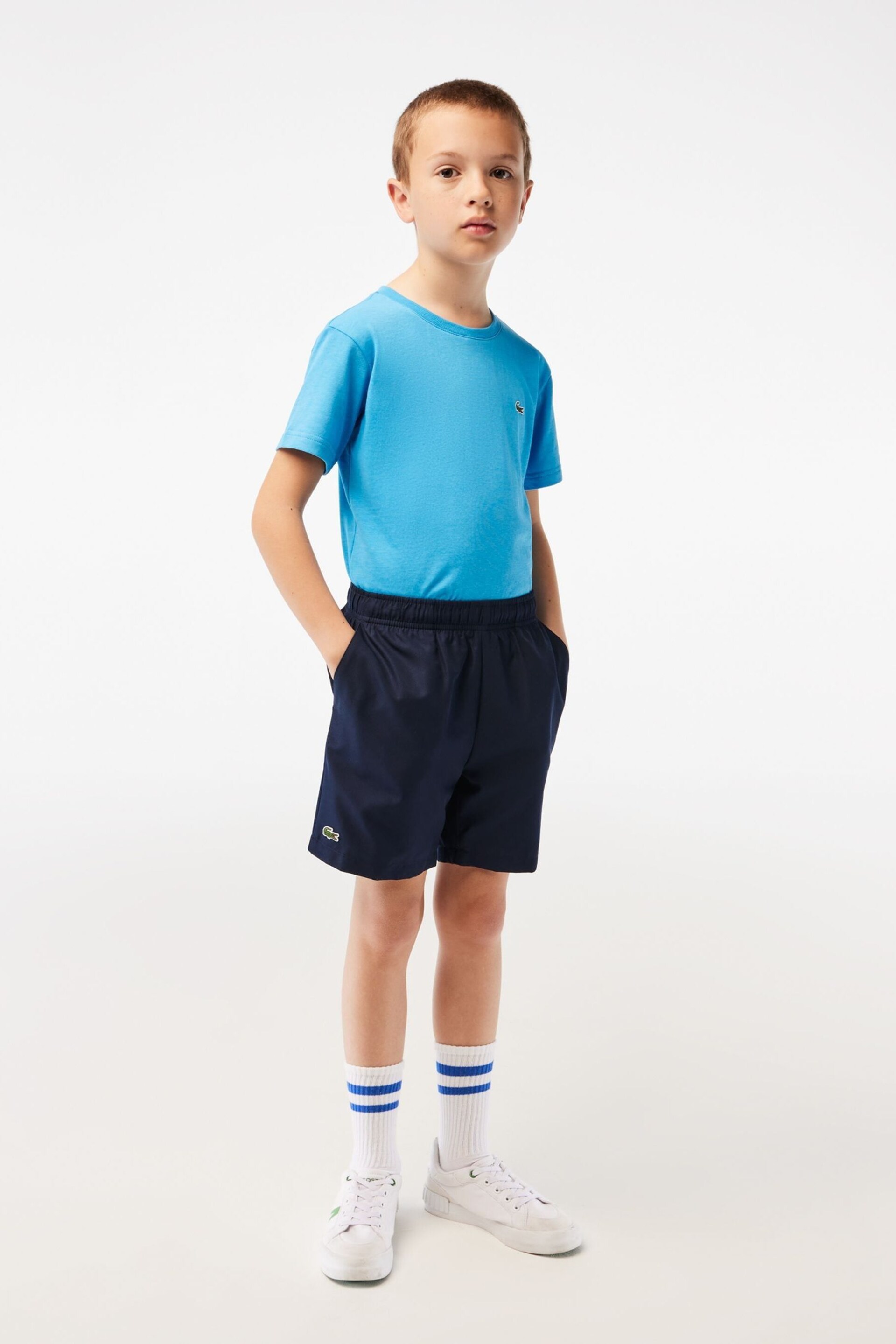 Lacoste Childrens Lightweight Performance Shorts - Image 1 of 4