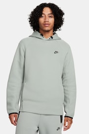 Nike Green Tech Fleece Pullover Hoodie - Image 1 of 10