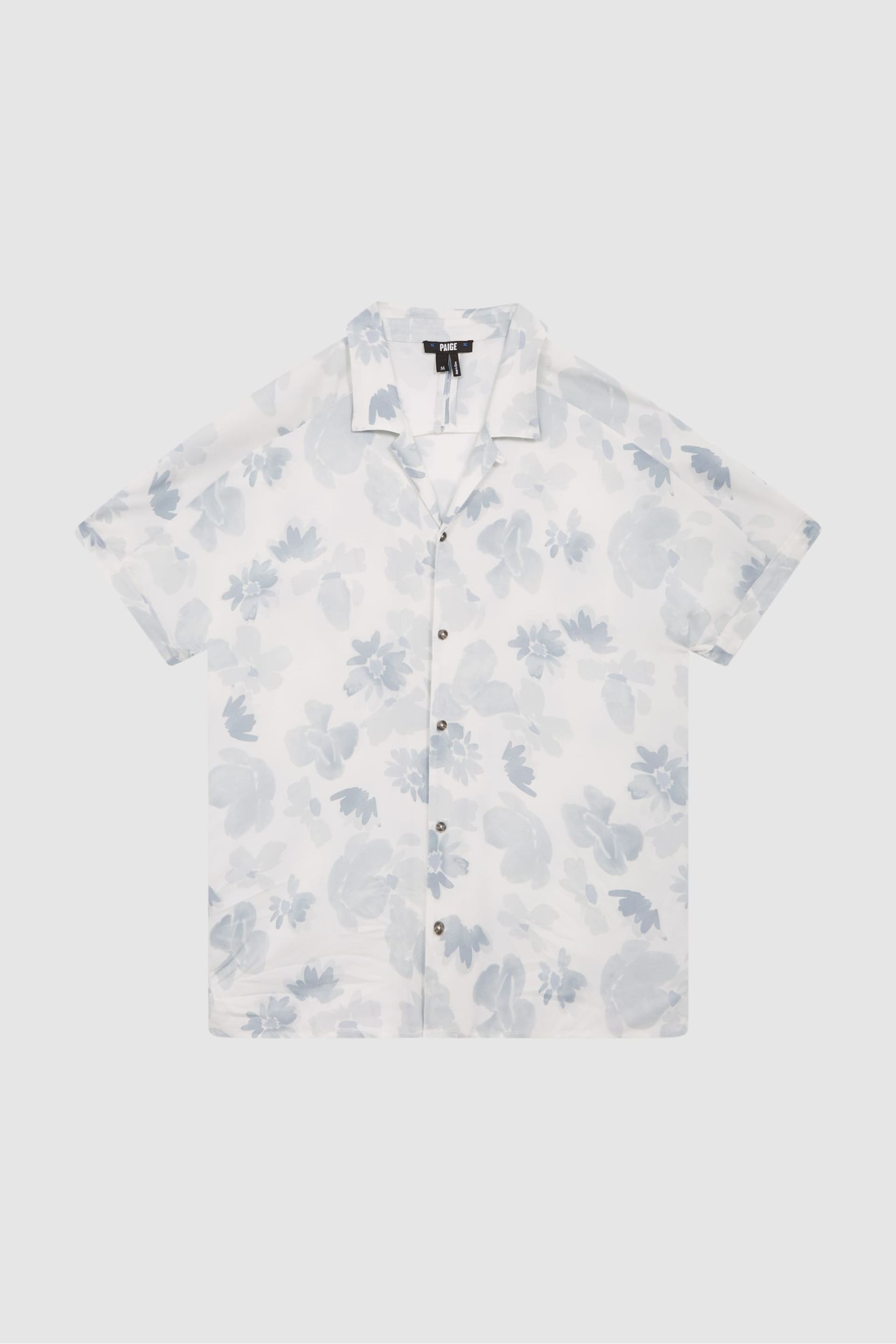 Reiss Light Grey Multi Markell - Paige Paige Floral Shirt - Image 2 of 7