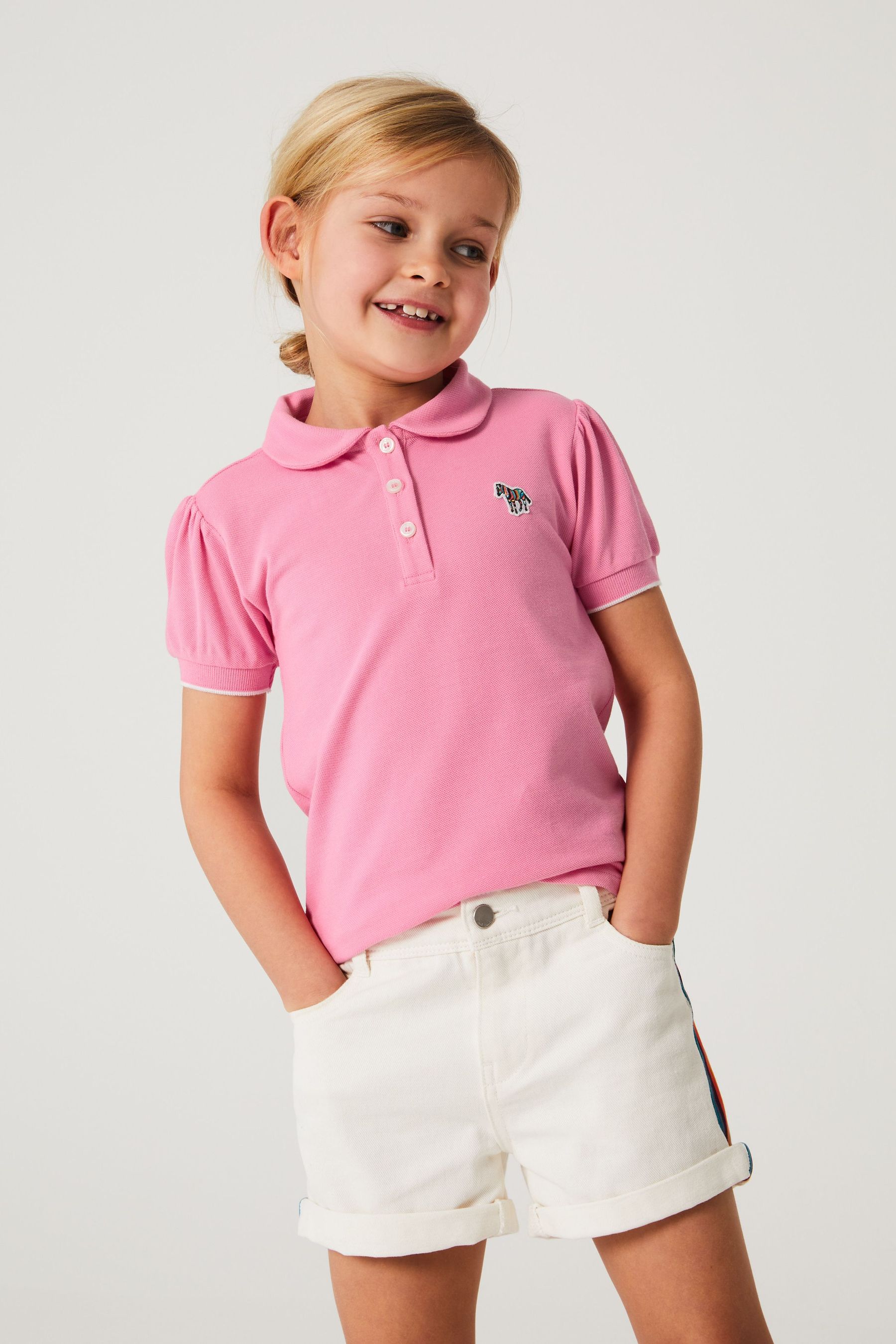 Buy Paul Smith Junior Girls Zebra Logo Polo Shirt from Next Luxembourg