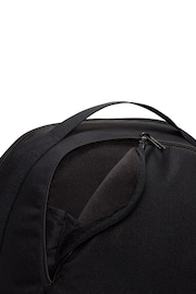 Nike Black/White Brasilia Kids Backpack - Image 8 of 10