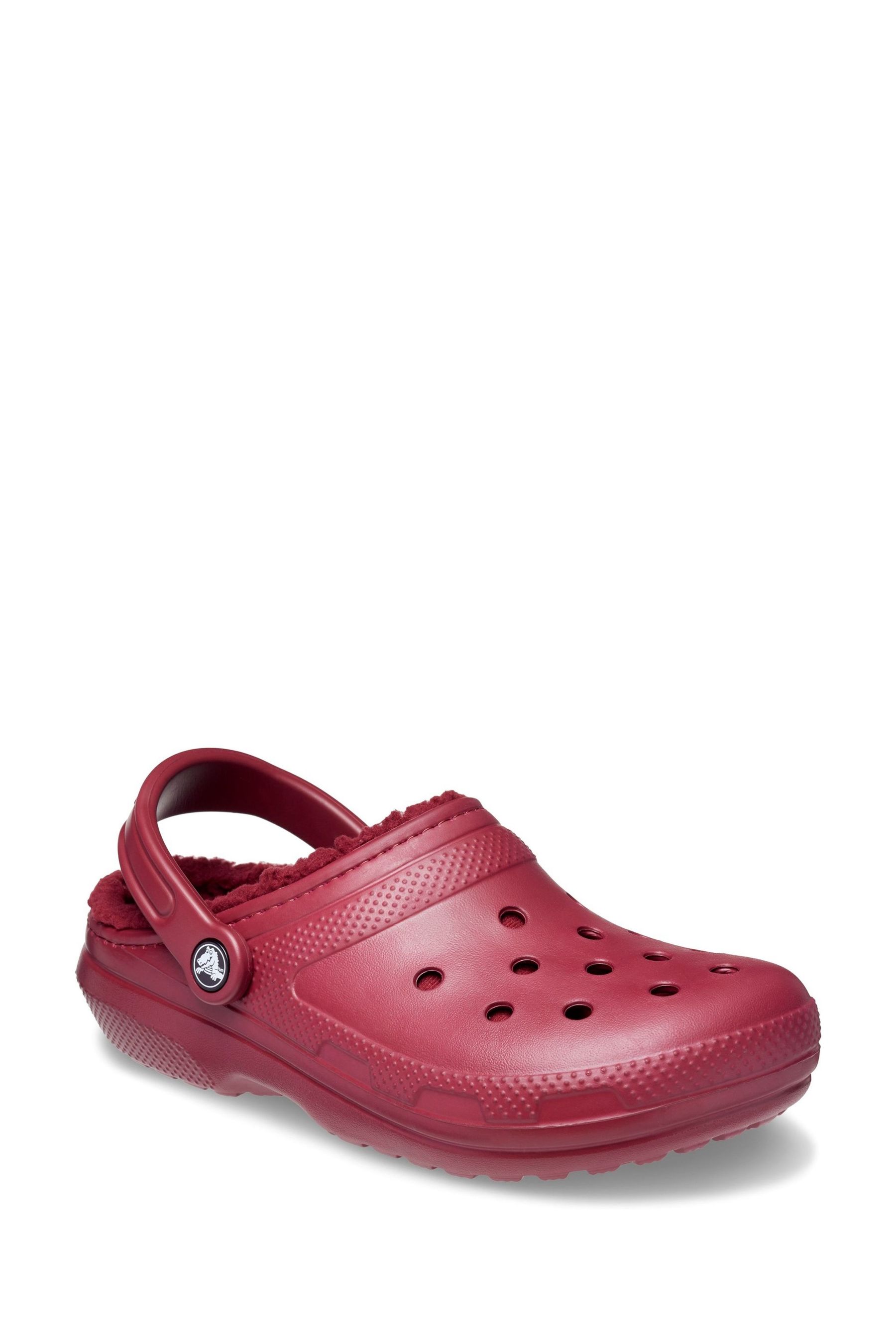 Buy Crocs Red Classic Lined Clogs from the Next UK online shop