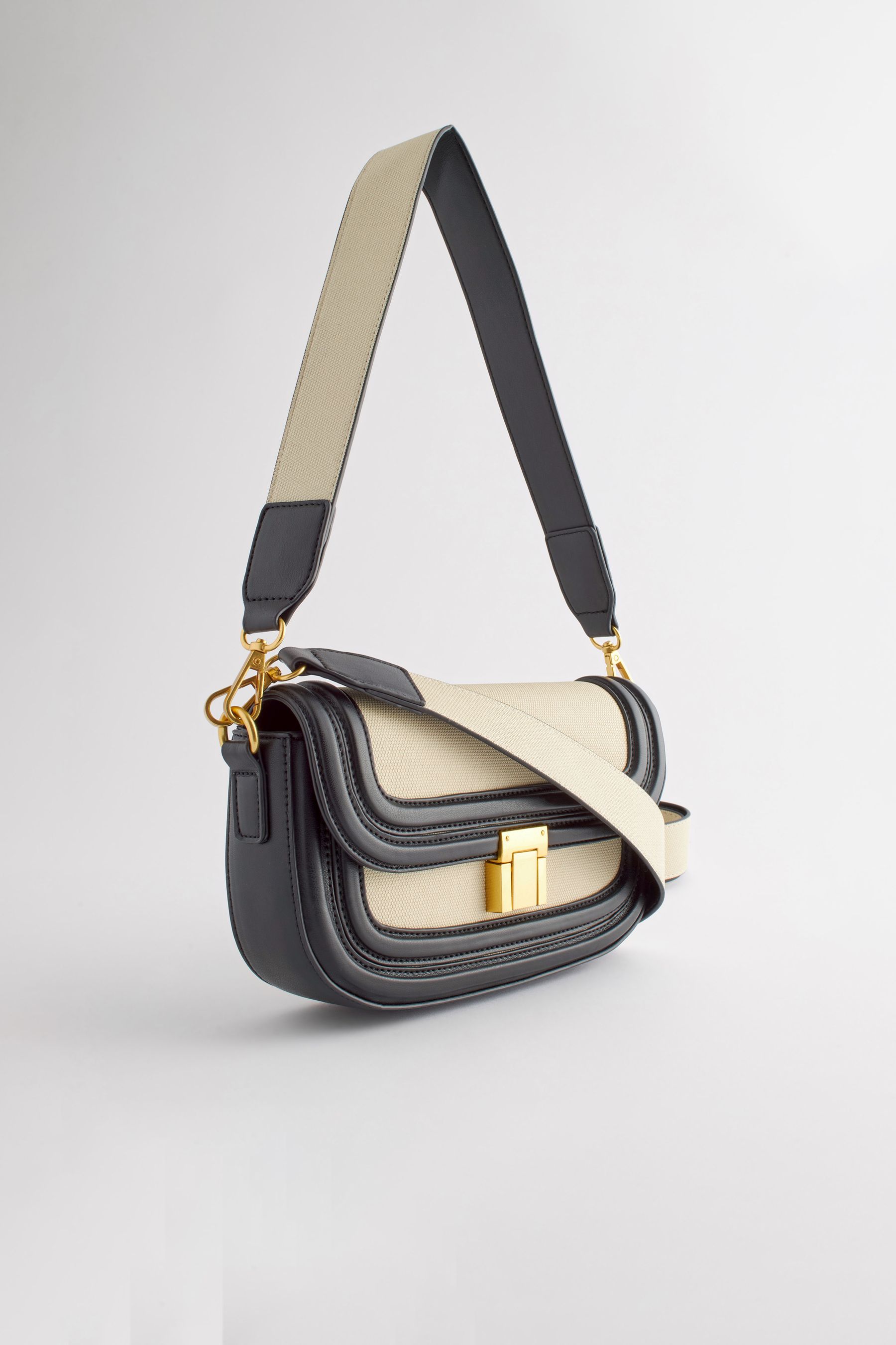 Black saddle bag crossbody new arrivals
