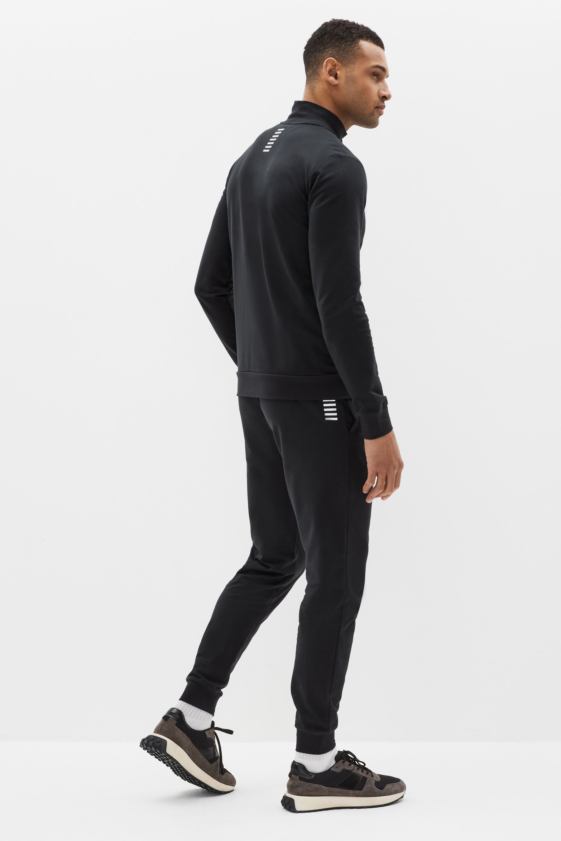 Armani navy tracksuit discount