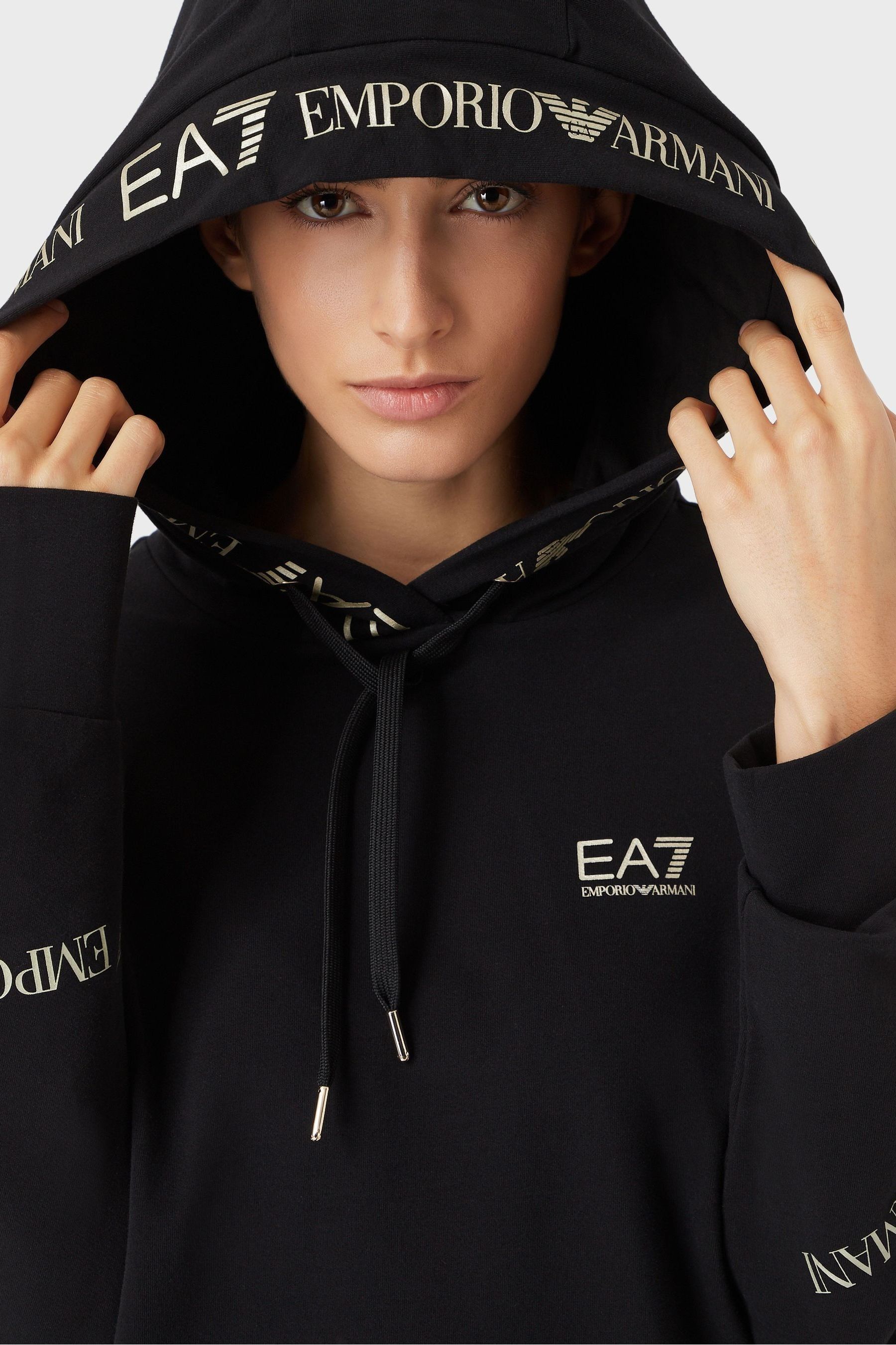 Buy Emporio Armani EA7 Womens Extended Logo Hooded Tracksuit from Next Latvia