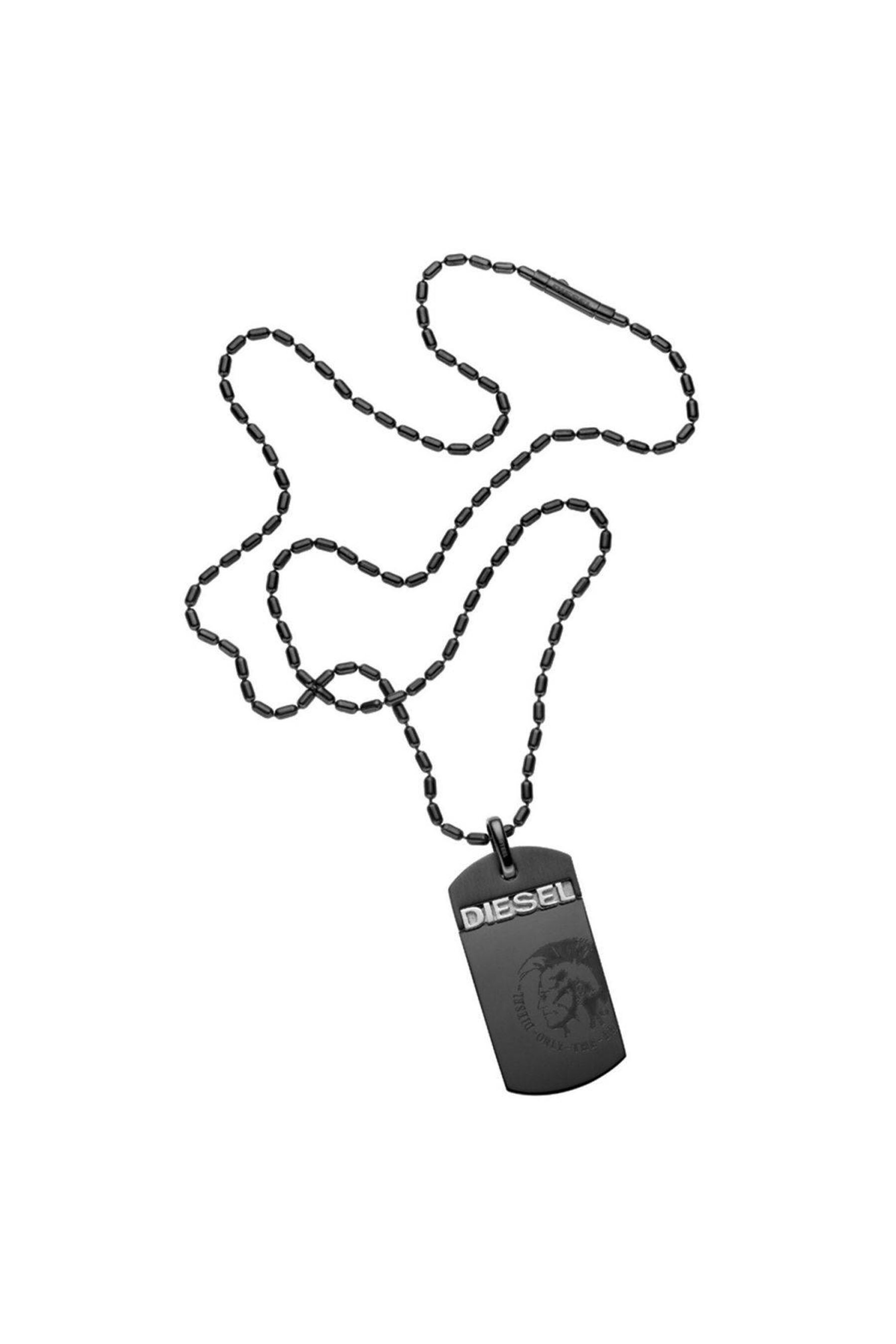 Diesel dog tag necklace sales