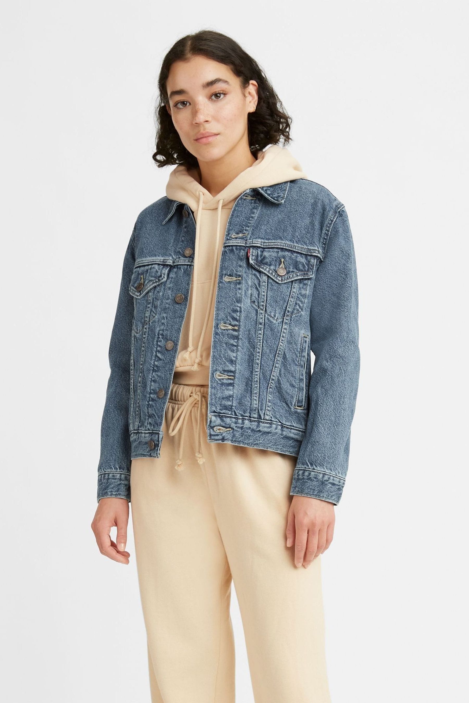 Buy Levi s Head Above Water Ex Boyfriend Trucker Denim Jacket from Next Luxembourg