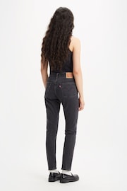 Levi's® Off Topic Washed Black 501® Youth Skinny Jeans - Image 2 of 8