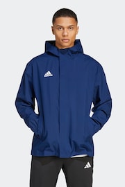 adidas Navy Entrada All-Weather Jacket - Image 1 of 7