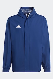 adidas Navy Entrada All-Weather Jacket - Image 7 of 7