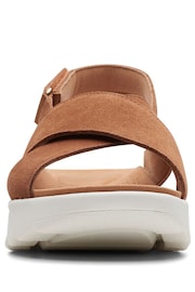 Clarks Brown Dash Lite Wish Sandals - Image 5 of 7