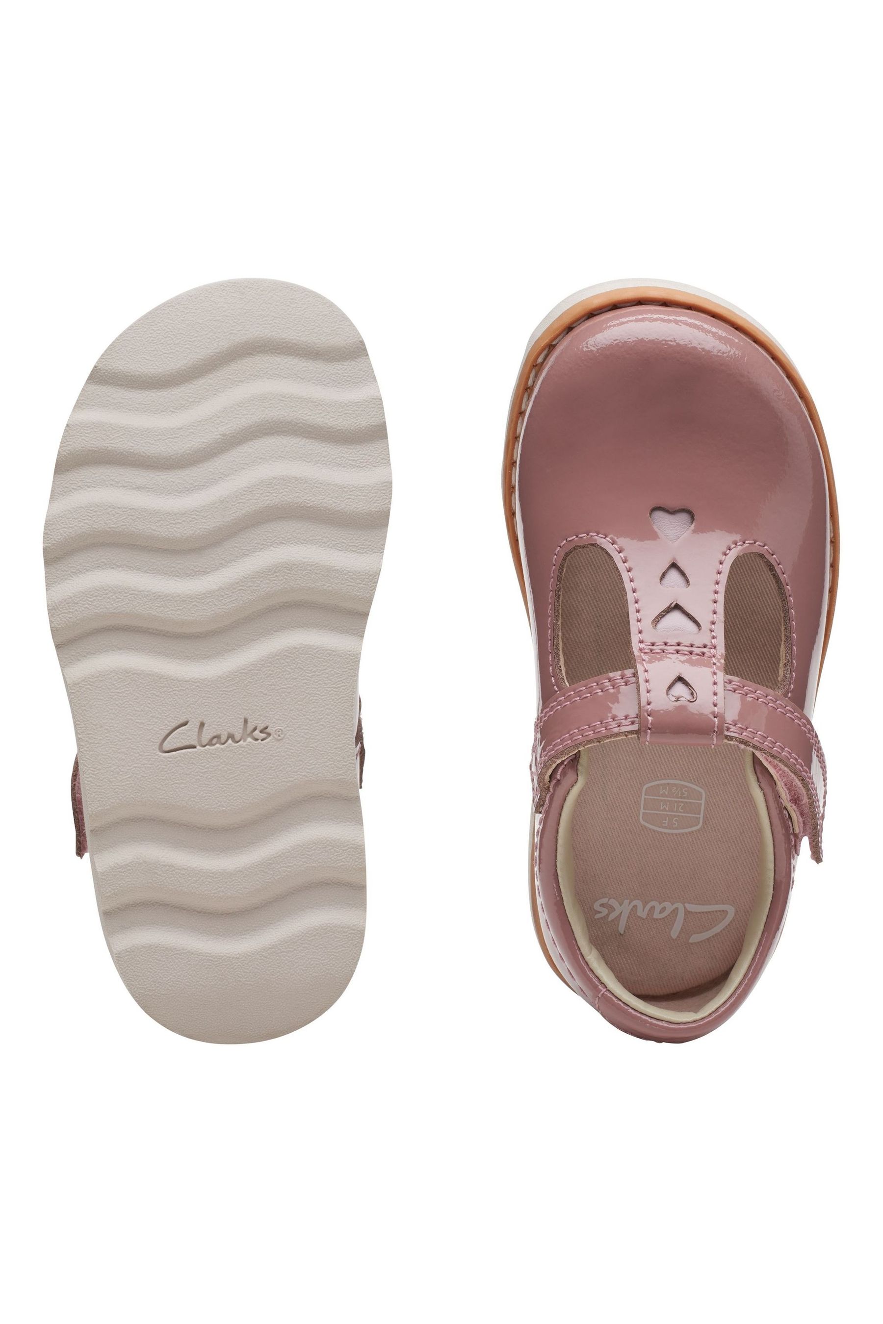 Clarks pink patent shoes new arrivals