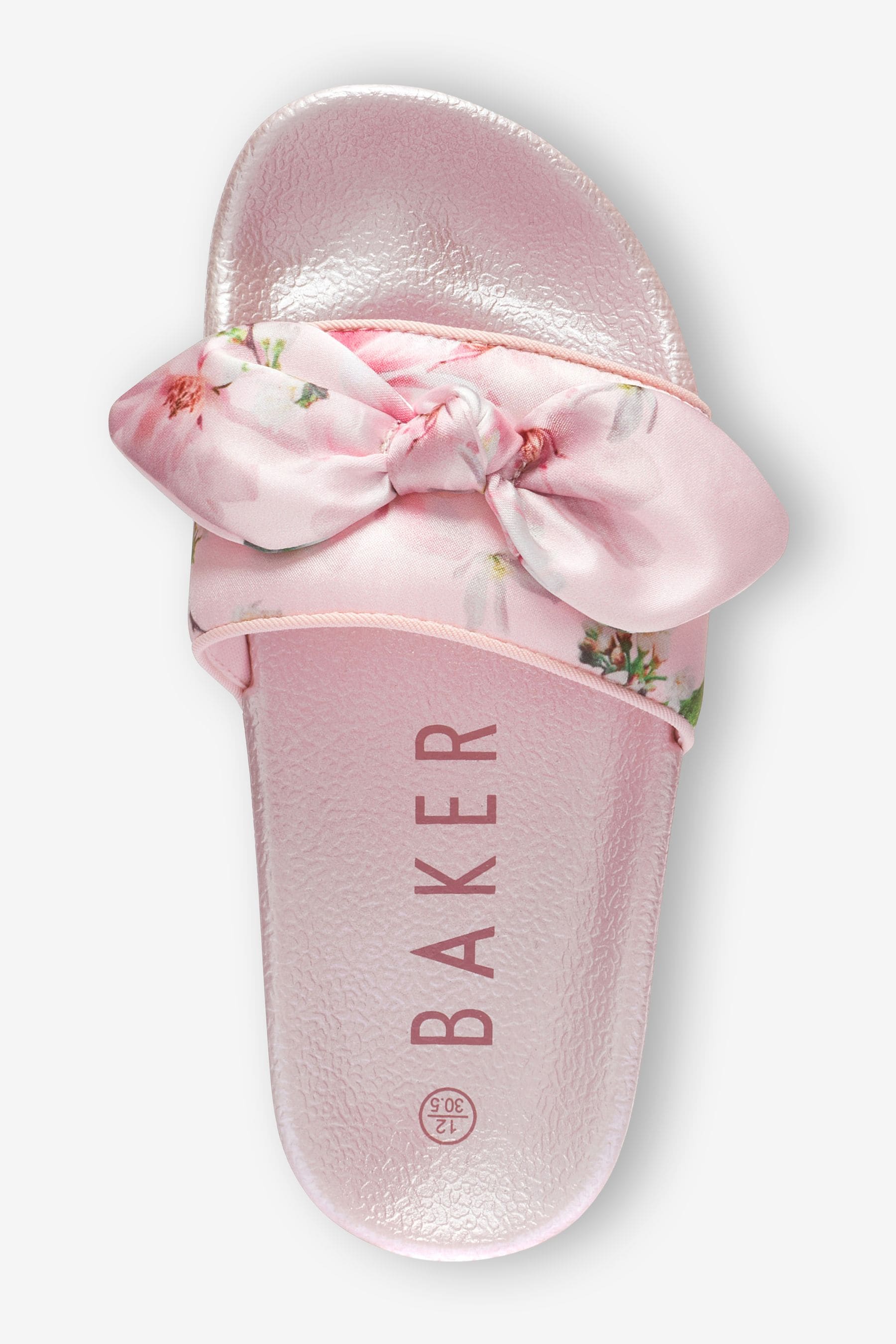 Pink ted baker sliders clearance