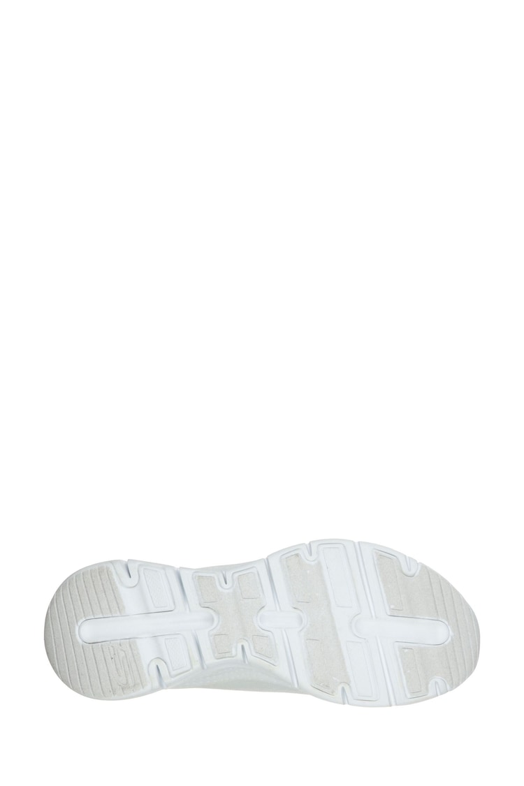 Skechers White Regular Fit Arch Fit Womens Trainers - Image 5 of 5