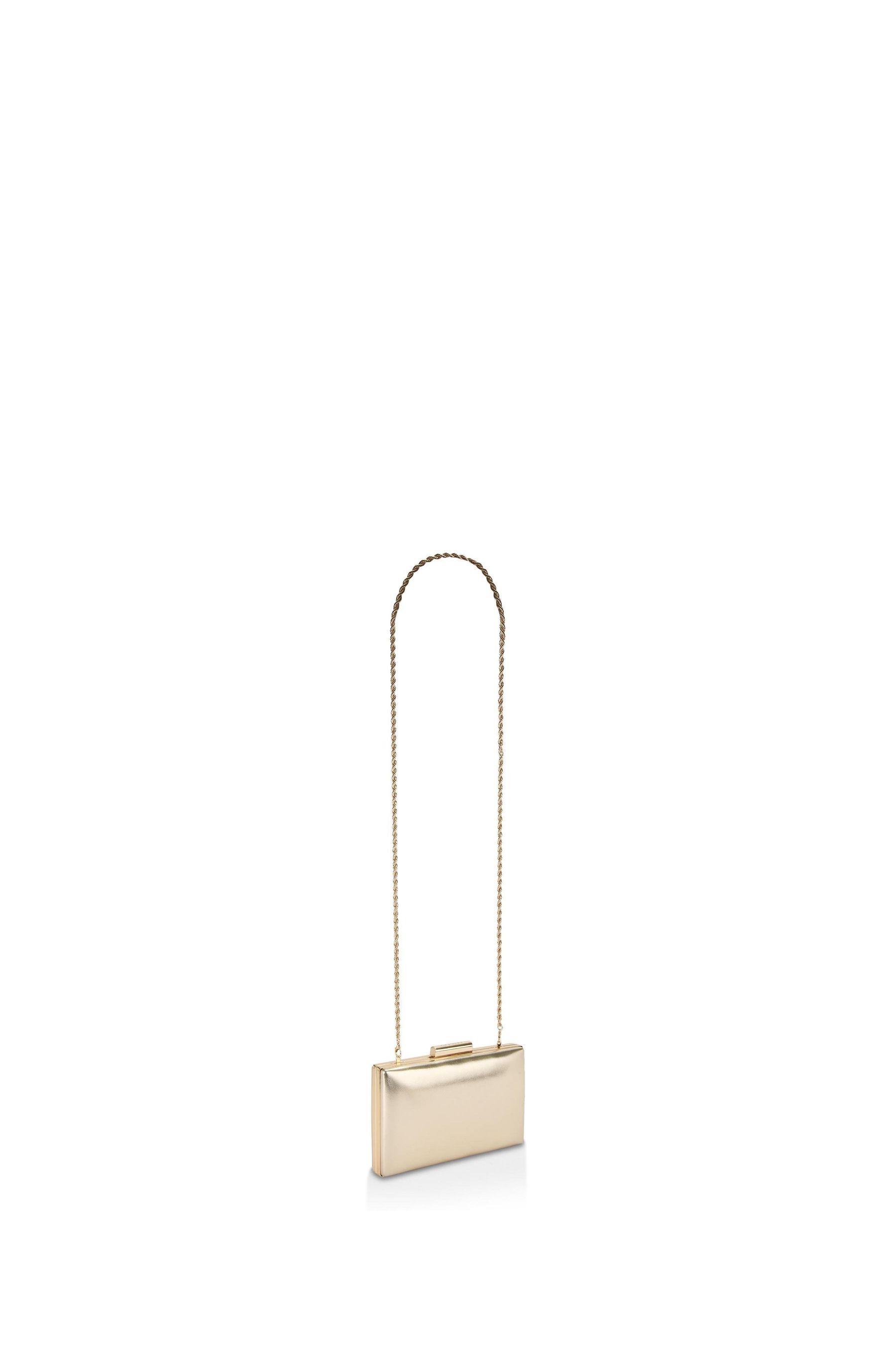 Buy Carvela Gold Aintree Clutch Bag from Next Luxembourg
