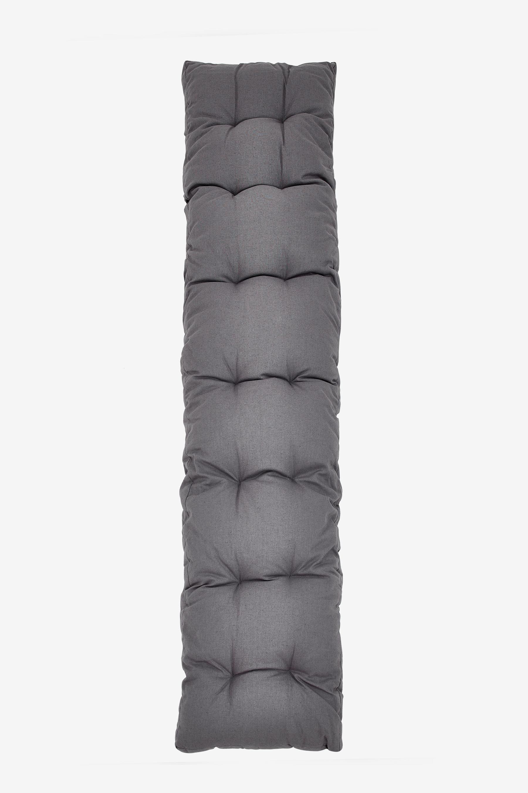 Grey bench deals cushion outdoor