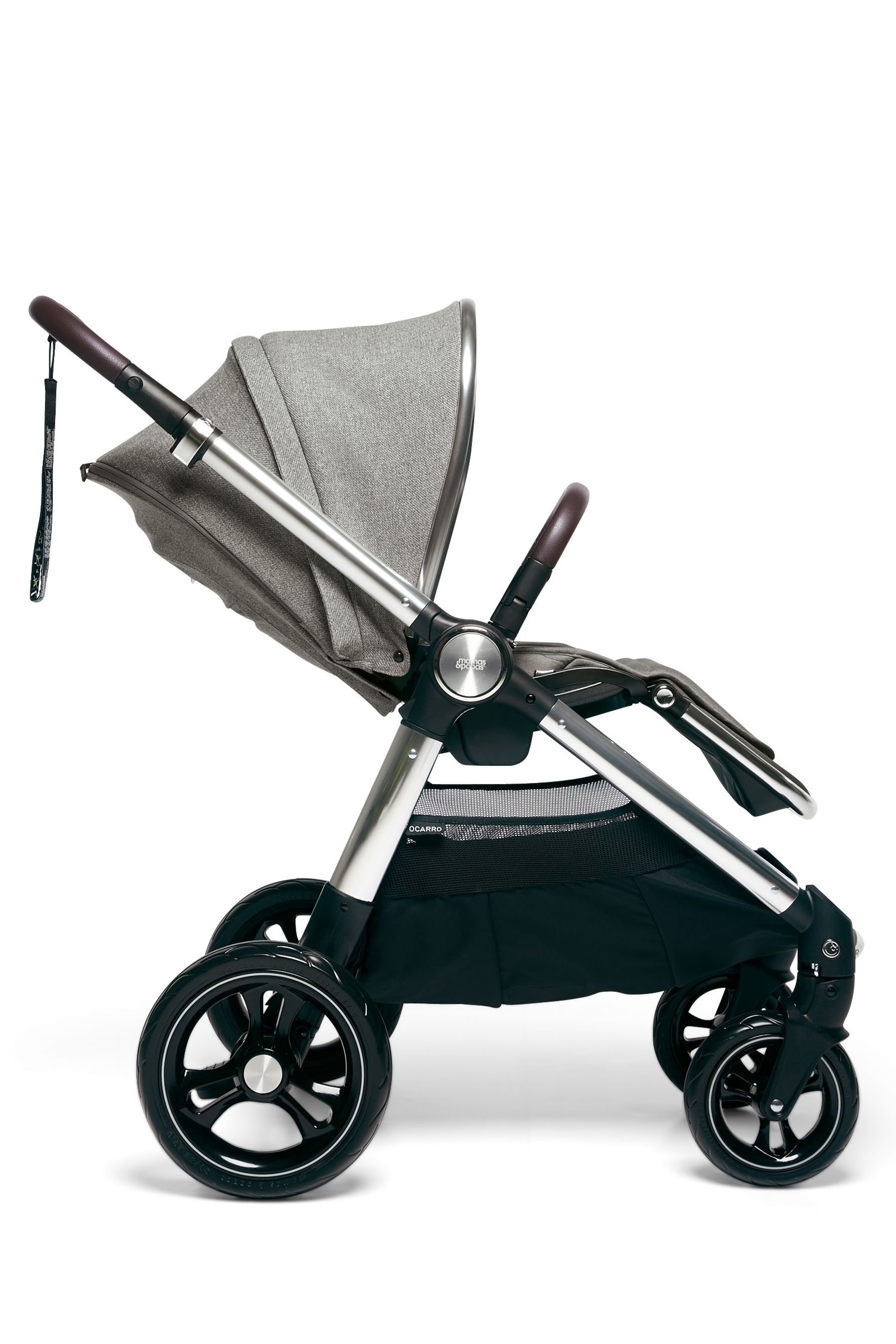 Mamas Papas Grey Ocarro Woven Grey Pushchair