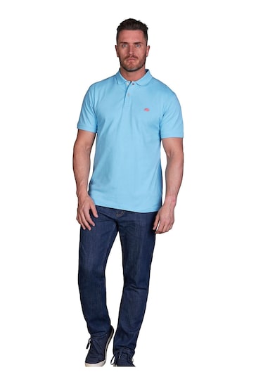 Cotton with Cashmere Knitted Polo Shirt