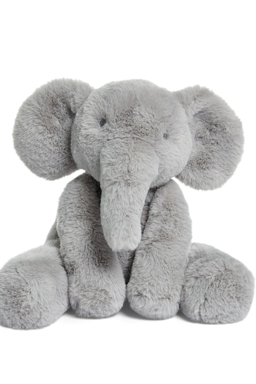 Mamas & Papas Grey Welcome to the World Soft Elephant Toy