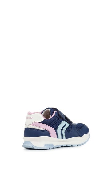 Geox Junior Girls Pavel Blue Sneakers