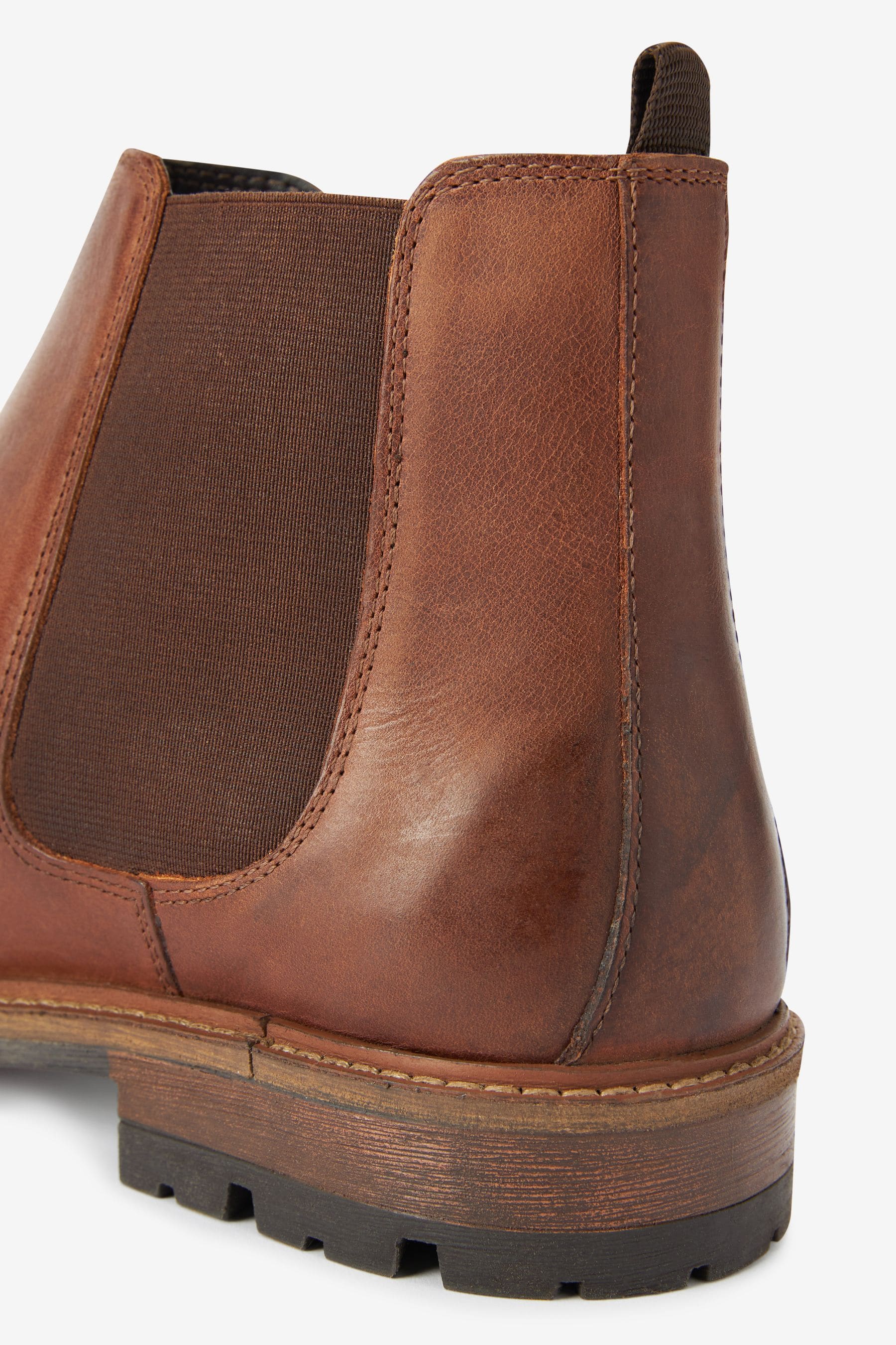 Tan leather chelsea boots womens 2025