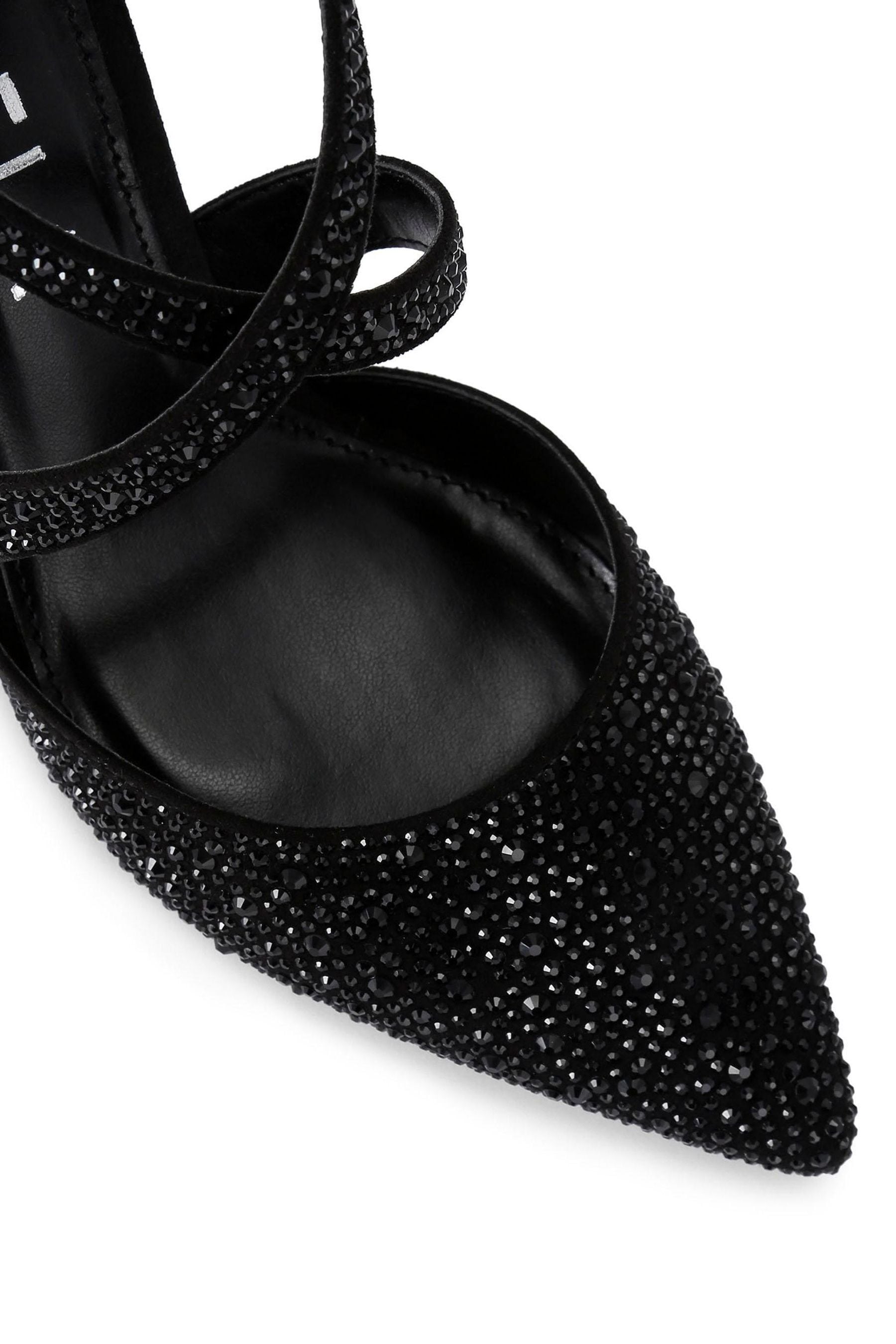 Carvela Black Kross Jewel Shoes