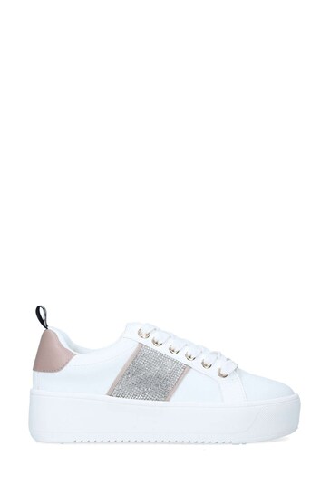 Buy KG Kurt Geiger White Vegan Lighter Gem Trainers from the Next UK online  shop